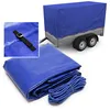 Image de Bigb - Bache Haute De Remorque 2075 X 1140 X 900 Mm - 2 Fermetures À Sangles Boucles