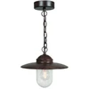 Image de Nordlux Lampe à suspendre extérieure Luxembourg, couleur rouille, IP23, 72805009