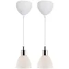 Image de Suspension Ray 2-kit Verrerie Chromé, H.16 - Ip20 - E14 / Nordlux Intérieur
