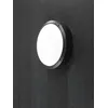 Image de Nordlux Plafonnier Desi 28, noir, Ip44, 2X12W, 77646003