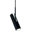 Image de Nordlux MIB 6 Lampe suspendue avec câble en tissu noir
