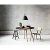 Image de Strap Lampe à suspendre Ø 48 cm Noir/cuir