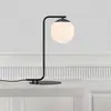 Image de Grant lampe de table Ø 14,5 cm blanc opalin / noir