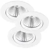 Image de Fremont Set de 3 lampes LED Blanc