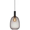 Image de Lampe à suspendre verre fumé Nordlux Alton 23 laiton, noir E27