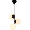 Image de Suspension Lilly 3-spot Métal Noir, H.36.5 - Ip20 - E14 / Nordlux Intérieur