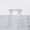 Image de Frida Plafonnier 2 spots 29 x 11,5 cm Blanc