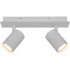 Image de Spoterie Frida 2-spot Métal Blanc, H.11.5 - Ip20 - Gu10 / Nordlux Intérieur