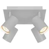 Image de Nordlux - Spoterie Frida 4-spot Métal Blanc, H.11.5 - Ip20 - Gu10 / Intérieur