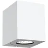 Image de Applique Murale Canto Kubi 2 Aluminium Blanc, H.10.4 - Ip44 - Led Module / Nordlux Extérieur