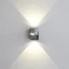 Image de Nordlux LED Lampe murale d'extérieur Canto Kubi 2 IP44 Acier inoxydable 49711034