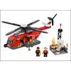 Image de Lego City 60010 Hélicoptère de pompiers avec usine et 2 figurines 66453
