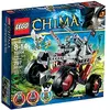Image de LEGO Legends Of Chima - Playthèmes - 70004 - Jeu de Construction - Le Tout-Terrain Loup de Wakz en occasion ou reconditionné