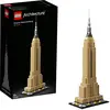 Image de LEGO 21046 Architecture L’Empire State Building, Loisirs Créatifs Adultes Cadeau Adolescent 16 Ans, Maquettes et Modélisme en occasion ou reconditionné