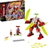 Image de LEGO 71707 NINJAGO Kais Mech Jet Flugzeug 2-in-1 Set de construction, Prime Empire Rennaction