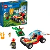 Image de LEGO 60247 City Incendie de forêt, jouet pour enfants avec buggy et pompier, voiture jouet idéale comme cadeau pour filles et garçons à partir de 5 ans