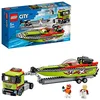 Image de LEGO 60254 City Great Vehicles Le transport du bateau de course en occasion ou reconditionné