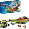 Image de LEGO® 60254 LEGO® City 60254 Rennboot-Transporter Bausatz