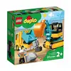 Image de LEGO DUPLO Ville 10931 : Le Camion et la Pelleteuse pour Petits Constructeurs - Neuf