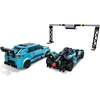 Image de LEGO® 76898 LEGO® Speed Champions 76898 Formula E Panasonic Jaguar Racing GEN2 car & Jaguar I-PACE eTROPHY Bausatz