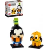 Image de LEGO® Brickheadz 40378 Goofy et Pluto