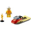 Image de Briques LEGO 30368 Bateau du pompier de la ville