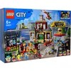 Image de LEGO 60271 City Place de la ville, diner et tramway Set de construction avec 14 minifigures