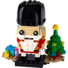 Image de LEGO 40425 Casse-Noisette BrickHeadz Jouet de Noël avec arbre de Noël, cadeau de Noël pour hommes, femmes et enfants à partir de 10 ans