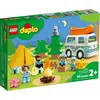 Image de LEGO 10946 DUPLO Aventure en famille avec camping-car, voiture jouet, jouet éducatif dès 2 ans, jouet d'enfant