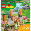 Image de LEGO 10939 DUPLO Jurassic World Éruption du T-Rex et du Triceratops, Set de jouets dinosaures pour les jeunes enfants de 2 ans et plus