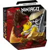 Image de LEGO NINJAGO 71730 - Bataille Épique Kai vs Skulkin avec 2 Minifigurines et Armes Rouges - Neuf