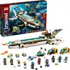 Image de LEGO 71756 NINJAGO Marin, Jouet sous-marin avec 10 mini-figurines ninja y compris les figurines Kai & Nya, Cadeaux pour enfants, garçons et filles à partir de 9 ans