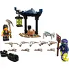Image de LEGO 71733 NINJAGO Battle Set : Cole vs. Geisterkämpfer, set de jeu avec jouet d'action tournoyant et 2 minifigures de combattants ninja