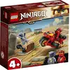 Image de LEGO 71734 NINJAGO Kais Feuer-Bike, Set de jouets moto avec figurines, dès 4 ans