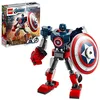 Image de LEGO 76168 Super Heroes L'armure Robot de Captain America en occasion ou reconditionné