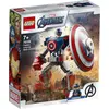 Image de LEGO 76168 Marvel Avengers Captain America Mech Set, figurine pour garçons et filles à partir de 7 ans