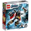 Image de LEGO 76169 Super Heroes Marvel Avengers Thor Mech Set, figurine avec Thor en miniature