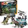 Image de LEGO 76949 LEGO Jurassic 76949 Gigantosaurus & Therizinosaurus