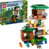 Image de LEGO 21174 Minecraft La maison dans l'arbre moderne Jouet, ensemble pour garçons et filles de 9 ans et plus avec figurines