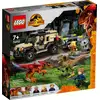 Image de LEGO Jurassic World 76951 - Pyroraptor, Dilophosaurus et Fuoristrada avec Laboratoire et Gabbia - Neuf