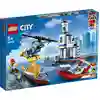 Image de LEGO 60308 City Wilflife Police et pompiers en mission sur la côte, jouet avec hélicoptère pour enfants