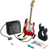 Image de LEGO 21329 Ideas Fender Stratocaster, un ensemble de briques pour les adultes fans de LEGO, modèle de guitare de collection et amplificateur 65 Princeton Reverb, idée cadeau pour homme, femme