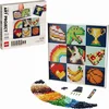 Image de LEGO 21226 Art Projet artistique commun, décoration murale en toile, kit de bricolage pour adultes et enfants, jouet créatif et cadeau