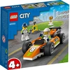 Image de LEGO 60322 City Voiture de course, voiture de Formule 1 pour enfants avec mécanicien et minifigures
