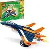 Image de Avion Supersonique 3-en-1 LEGO Creator 31126 pour Enfants - Neuf