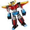 Image de LEGO 31124 Creator 3-en-1 Super-Mech robot, dragon figure, avion