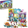Image de LEGO 41704 Friends Bloc d'habitation à Heartlake City avec salon de coiffure et café, maison de poupées avec 7 mini-poupées, modèle de maison avec immeubles d'habitation, idée de cadeau pour Noël