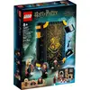 Image de LEGO 76397 Harry Potter Poudlard Moment : Leçon de défense, livre-jouet avec minifigures, idéal comme jeu de voyage ou cadeau