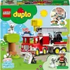 Image de LEGO DUPLO 10969 Camion de Pompiers : Aventure de Sauvetage pour Enfants - Neuf
