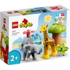 Image de LEGO 10971 DUPLO Animaux sauvages d'Afrique Set pour jeunes enfants avec figurines d'animaux